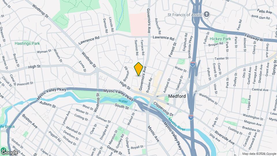 35 Grandview Ave Map and Location Details