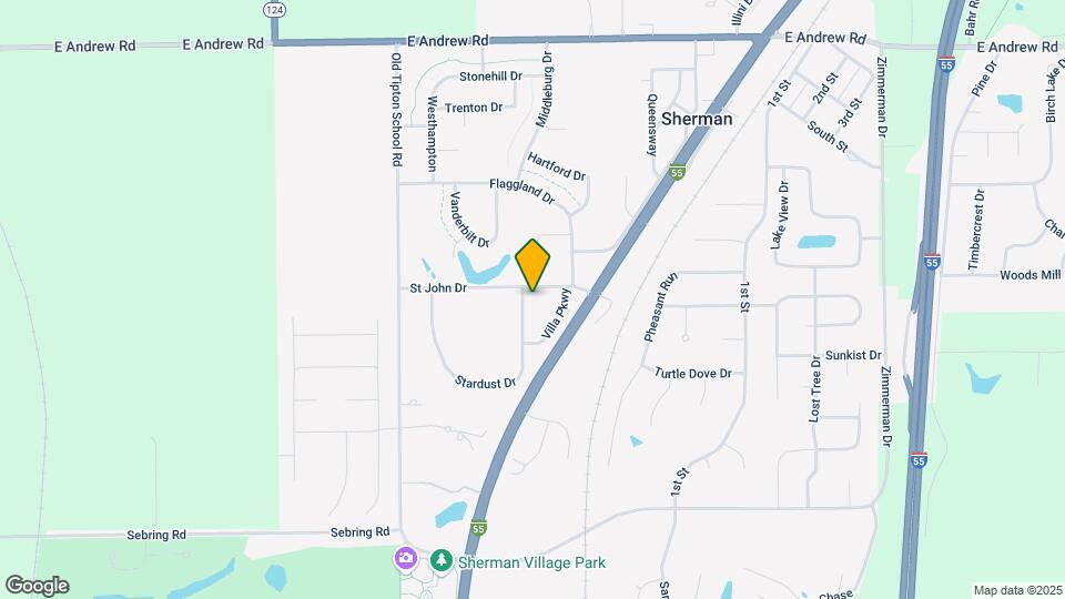 Villas Independent Living Map and Location Details