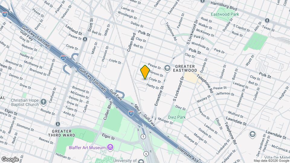 4333 Harby St Map and Location Details