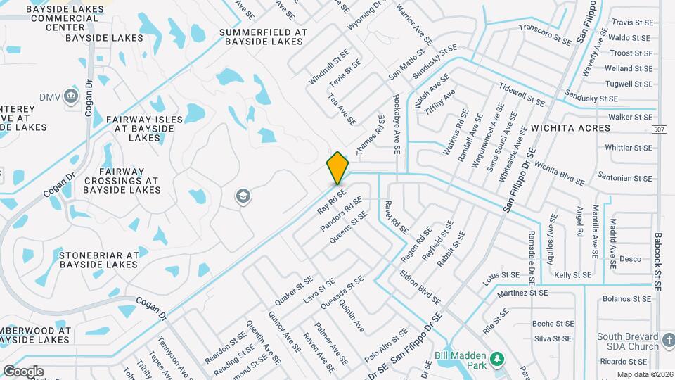 1021 Ray Rd SE Map and Location Details