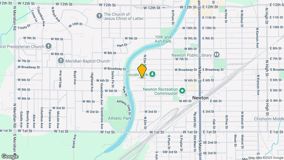 504 W 6th St Map and Location Details