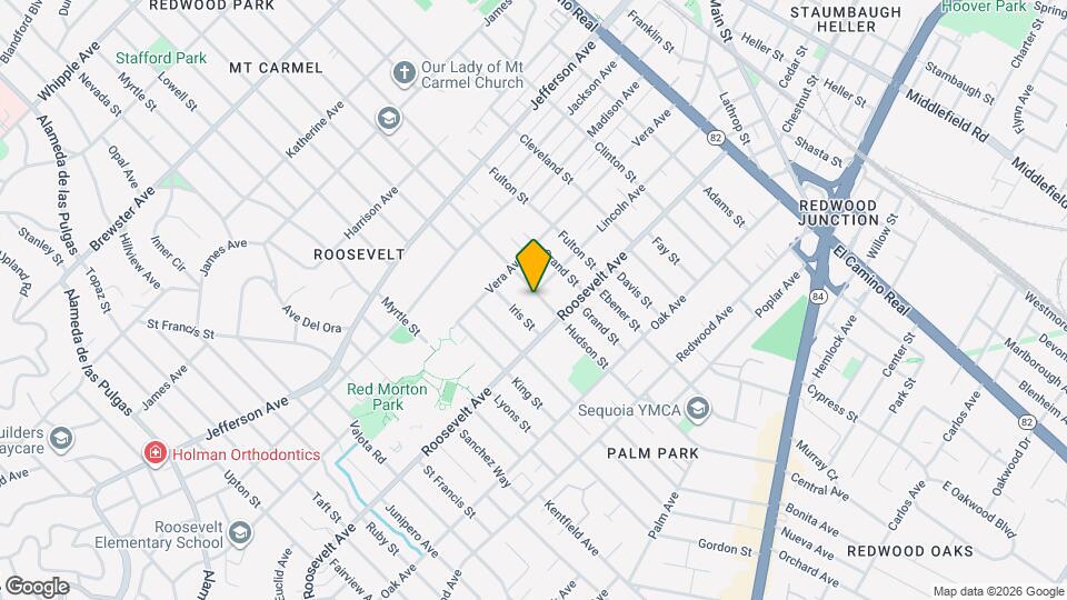 1004 Hudson St Map and Location Details