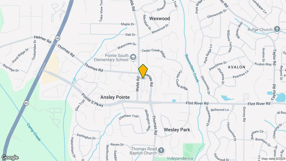 8615 Thomas Ln Map and Location Details