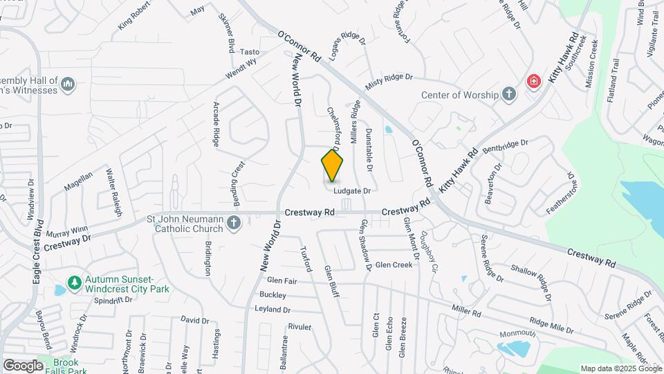 6803 Ludgate Dr Mapa y Detalles de la Ubicación