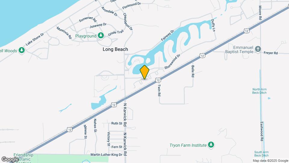 Long Beach Cove Villa Apartments Map and Location Details