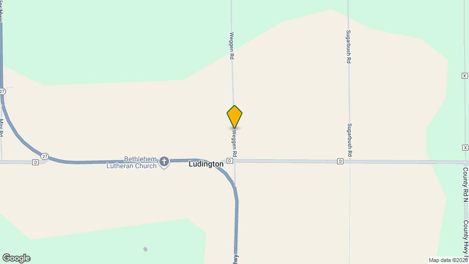 1121 Weggen Rd Map and Location Details