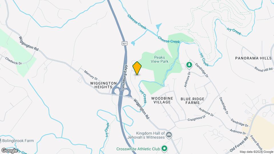 160 Ivy Creek Ln Map and Location Details