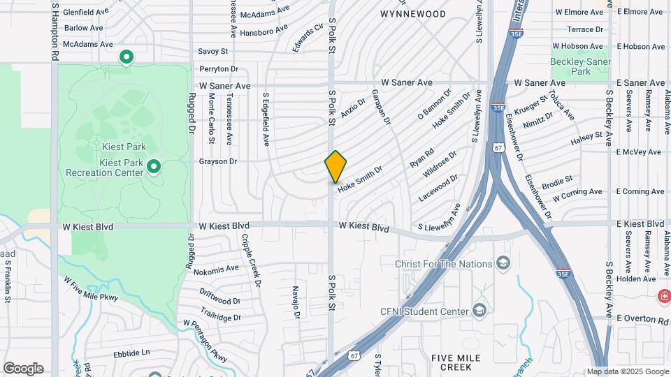 1037 Hoke Smith Dr Map and Location Details