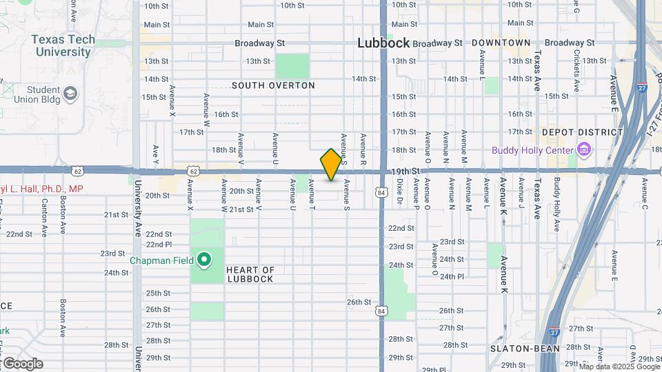 1912 20th St Map and Location Details