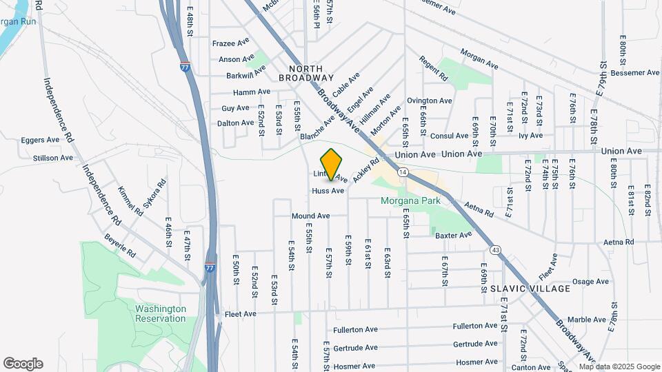 5715 Huss Ave Map and Location Details