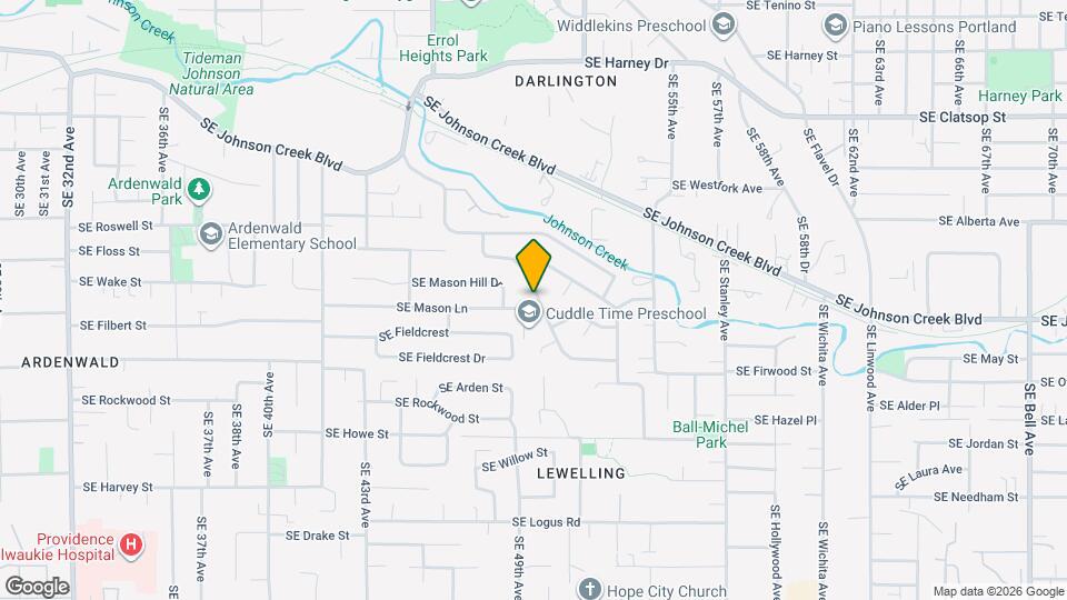 4985 SE Mason Ln Map and Location Details