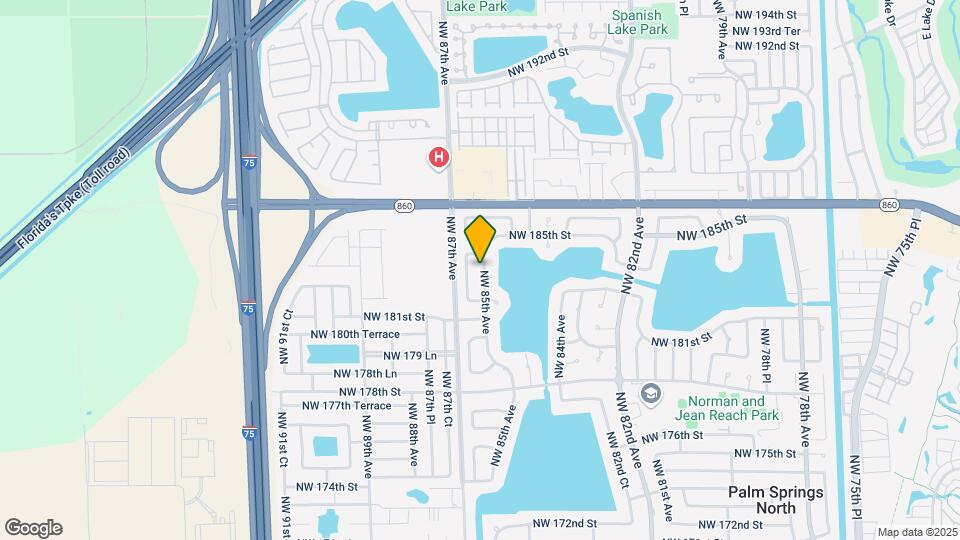 18310 NW 85th Ave Map and Location Details