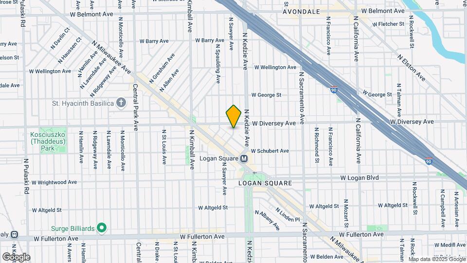 2763 N Sawyer Ave Map and Location Details