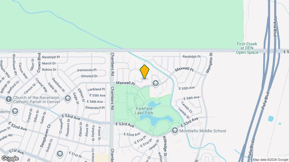 15592 Olmsted Pl Map and Location Details