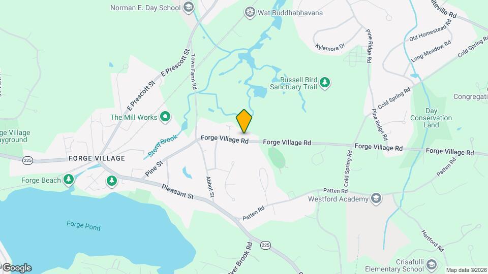 83 Forge Village Rd Map and Location Details