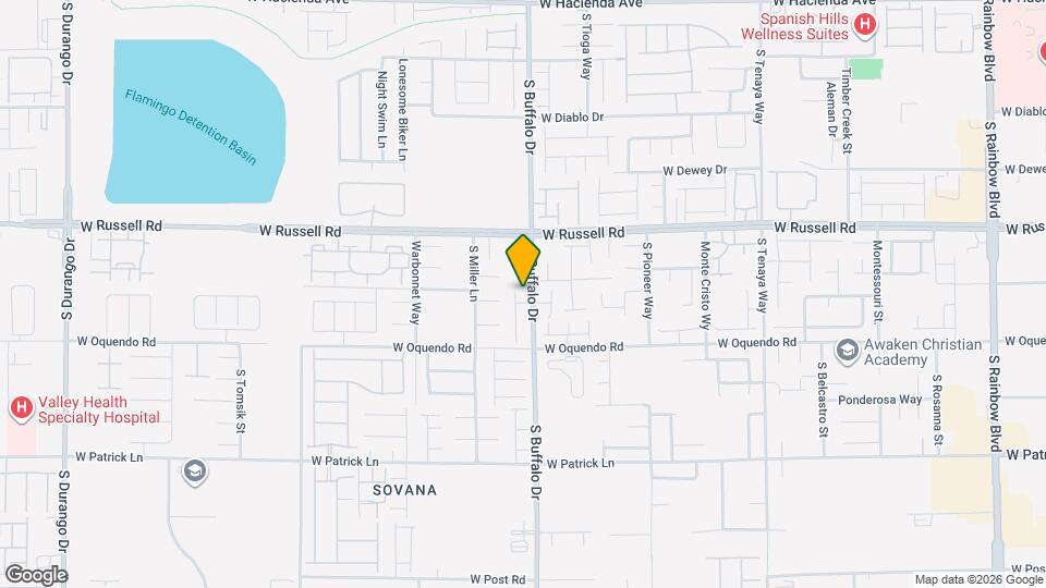 5804 Petronius St Map and Location Details