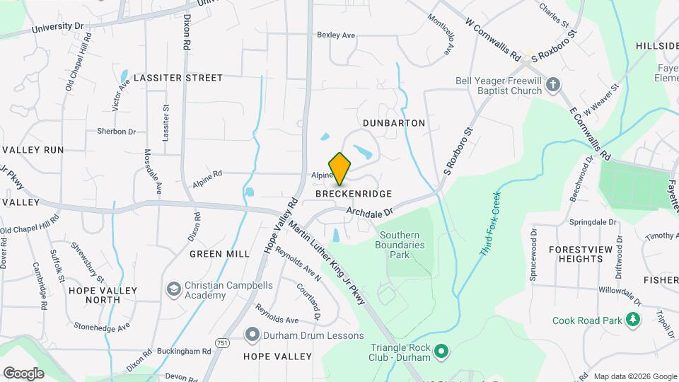 416 Devlin Pl Map and Location Details