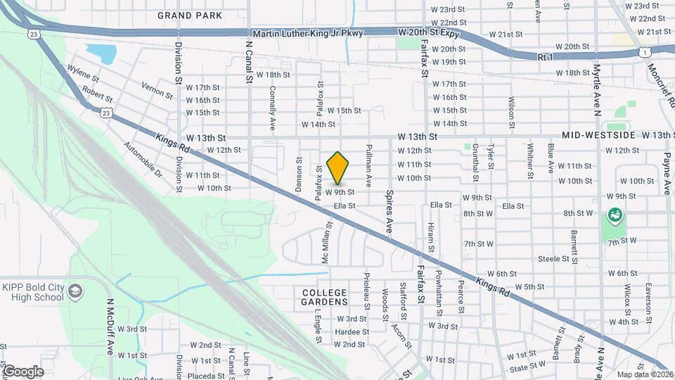 1902 McMillan St Map and Location Details