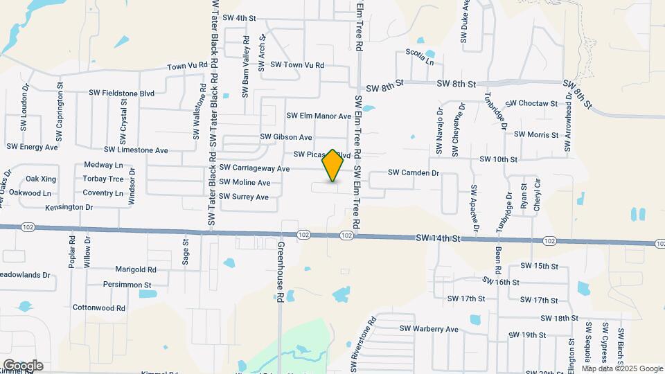 3401 SW Landau Ct Map and Location Details