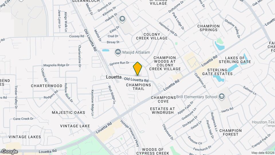 9631 Orangevale Dr Map and Location Details