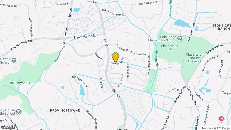 9307 Bellegarde Dr Mapa y Detalles de la Ubicación