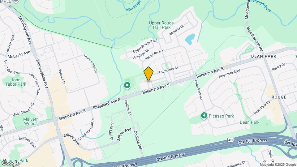 13 Rouge River Dr Map and Location Details