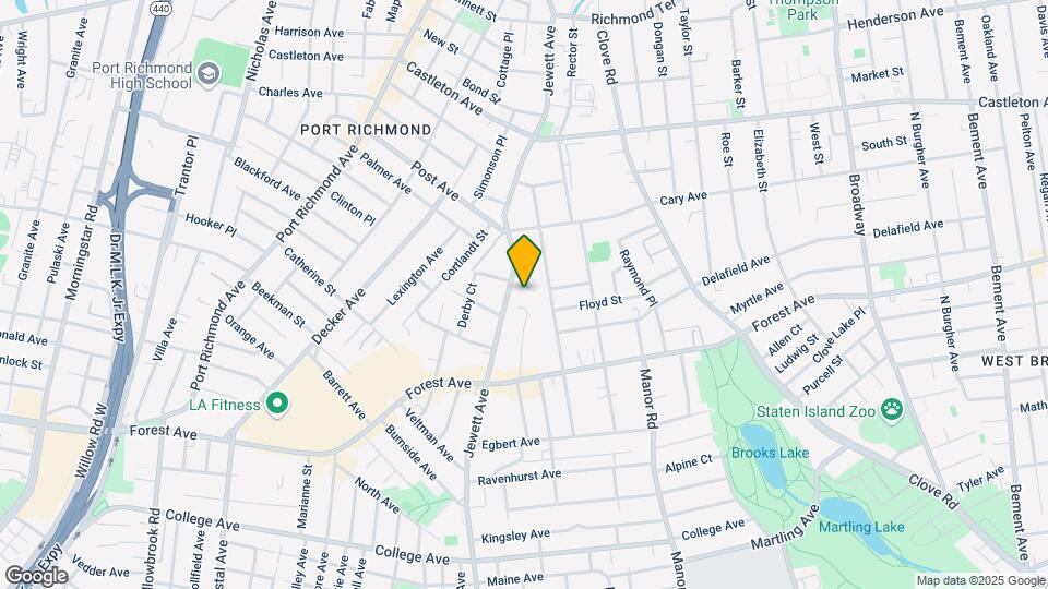 317 Jewett Ave Mapa y Detalles de la Ubicación