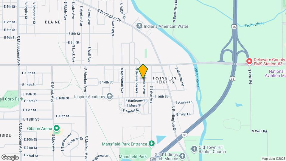 2017 S Waldemere Ave Mapa y Detalles de la Ubicación