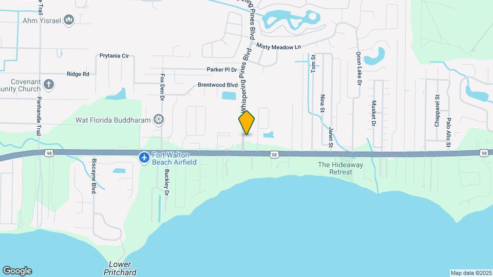 2130 Whispering Pines Blvd Map and Location Details
