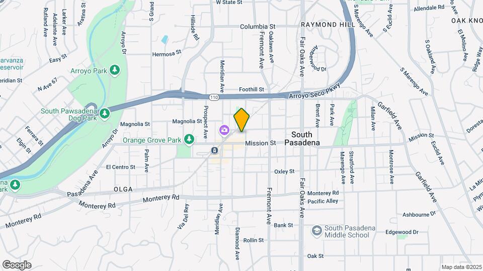815 Fairview Ave Map and Location Details