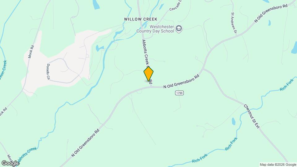 1447 N Old Greensboro Rd Map and Location Details