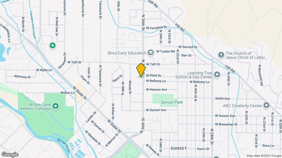 2903 N 36th St Mapa y Detalles de la Ubicación