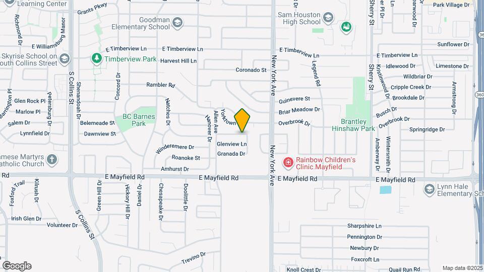 1722 Dorchester Dr Map and Location Details