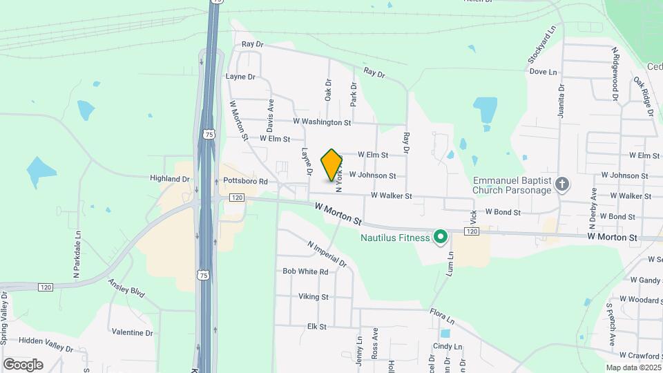 2711 W Walker St Map and Location Details