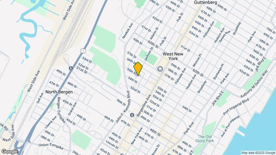 569 55th St Map and Location Details