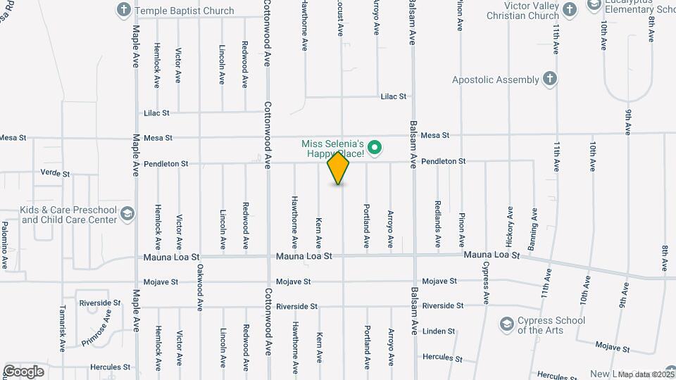10754 Locust Ave Map and Location Details