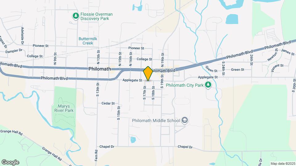 1716 Applegate St Map and Location Details