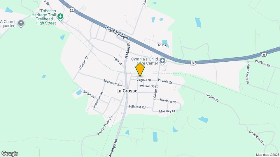 103 Virginia St Map and Location Details