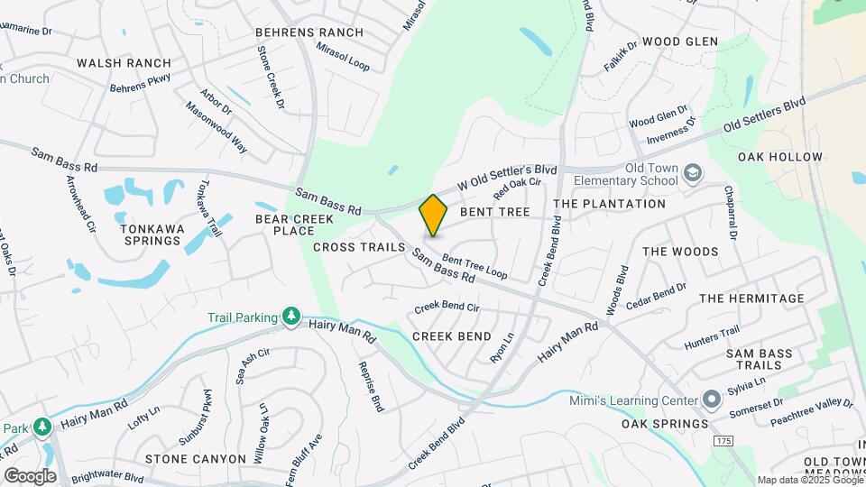 3030 Bent Tree Loop Map and Location Details