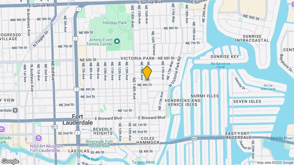 419-419 NE 16th Ave Mapa y Detalles de la Ubicación