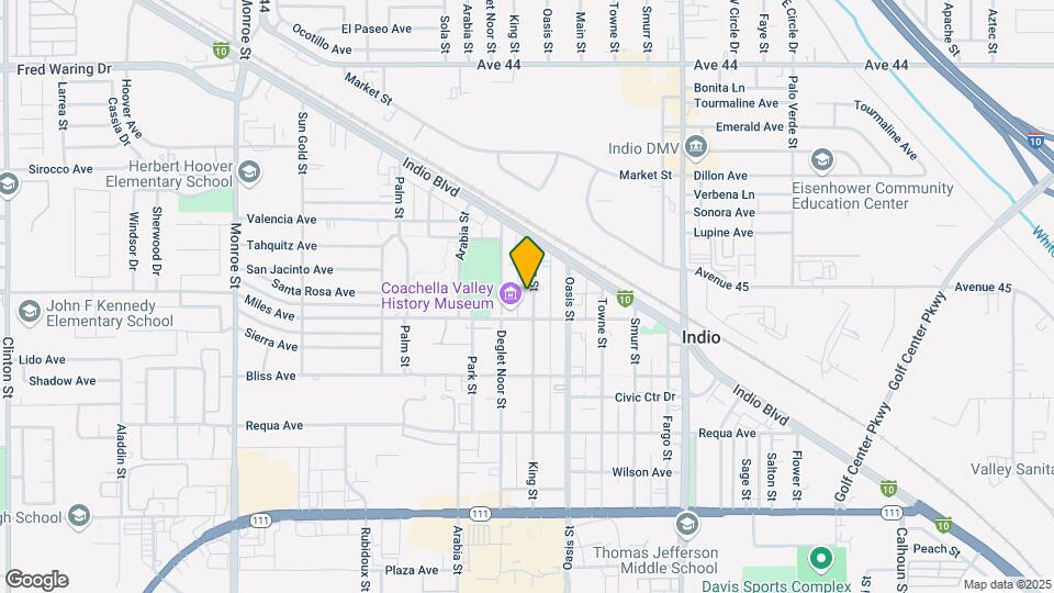44883 King St Map and Location Details