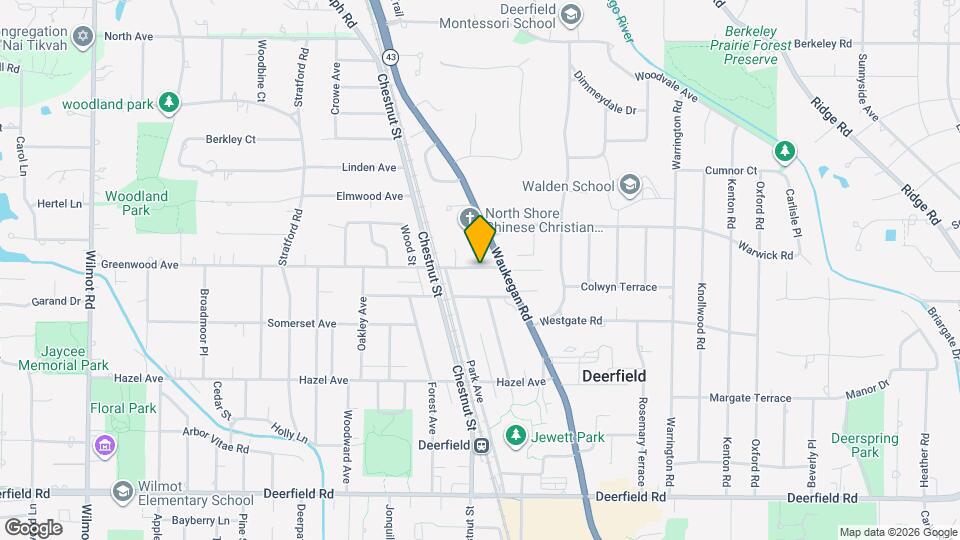 923 Greenwood Ave Map and Location Details