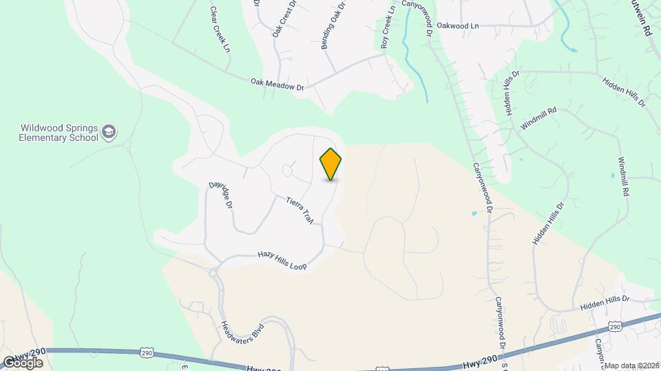 823 Hazy Hills Loop Map and Location Details