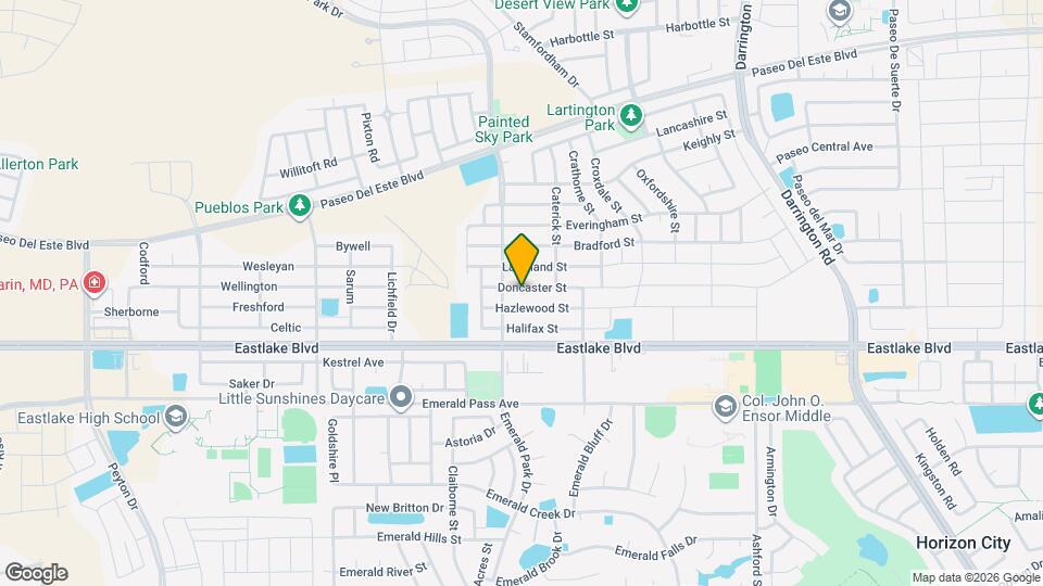 13486 Doncaster St Map and Location Details