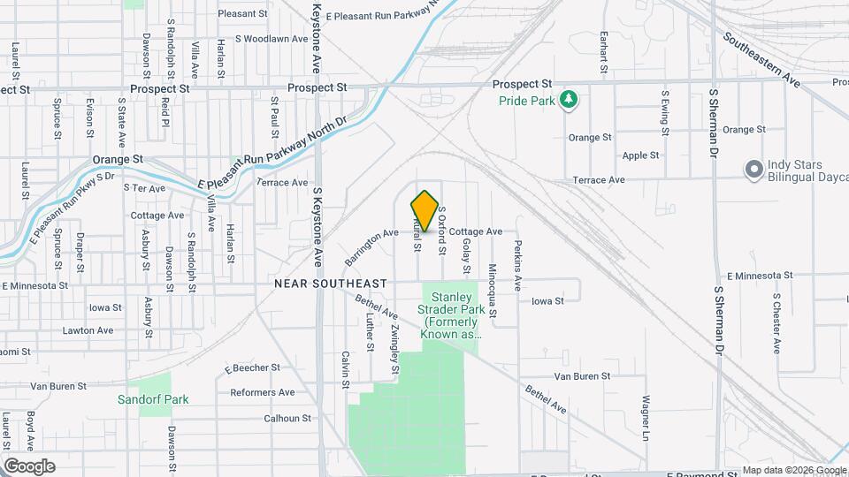 1505 S Rural St Map and Location Details