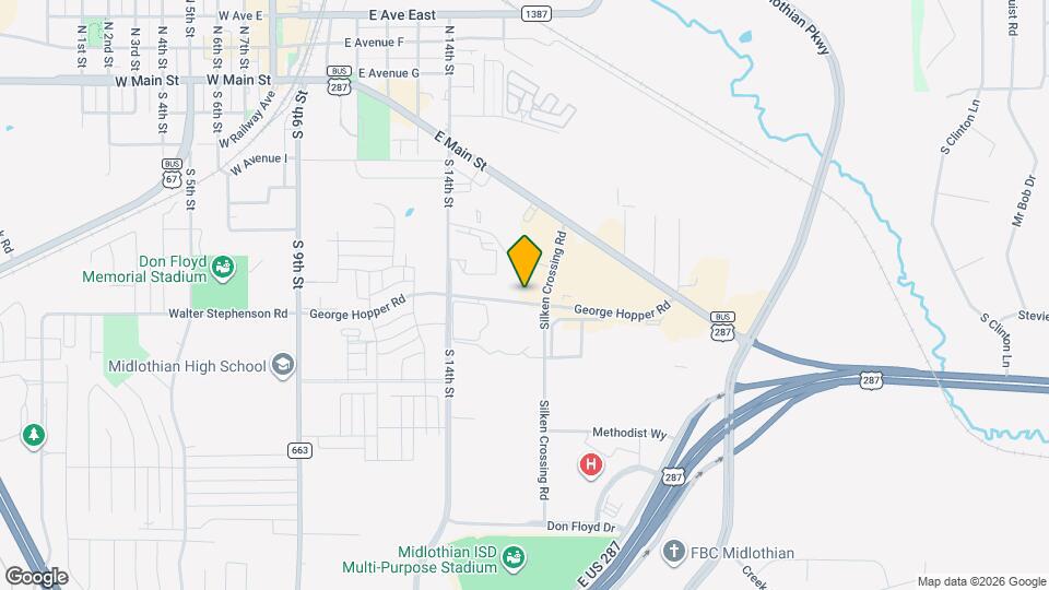 709 George Hopper Rd Map and Location Details