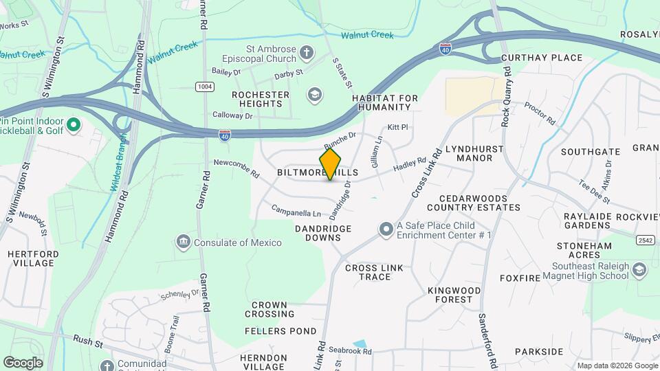 852 Hadley Rd Map and Location Details