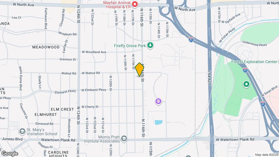 1651 N 116th St, Unit 1651 Mapa y Detalles de la Ubicación