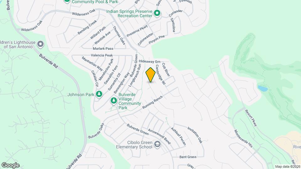 25110 Terlingua Bend Map and Location Details