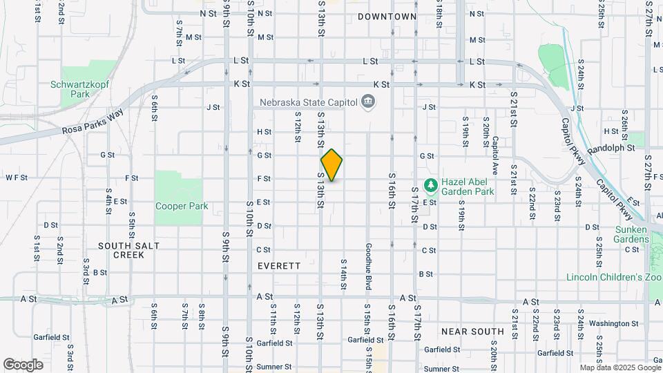 1315 F St Map and Location Details